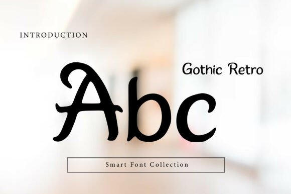 Gothic Retro Font - Preview 1