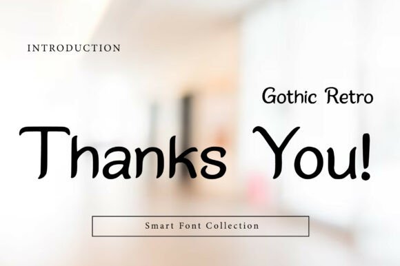 Gothic Retro Font - Preview 2
