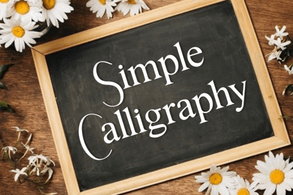 January Writing Font PNG with transparent background - Preview 2