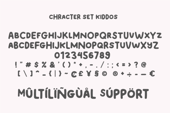 Kiddos Font - Preview 5