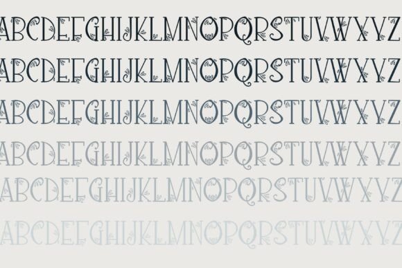 Loquacious Lovely Font PNG with transparent background - Preview 3
