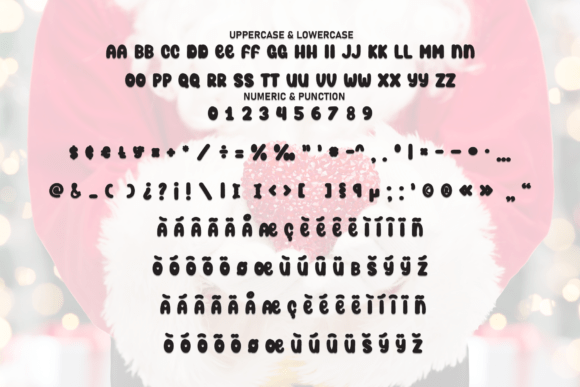 Lovesanta Font PNG with transparent background - Preview 6