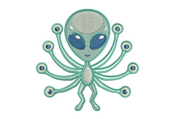 Multi-Eyed Alien Traveler