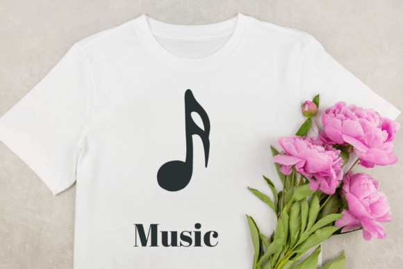 Music Doodle Font PNG with transparent background - Preview 4