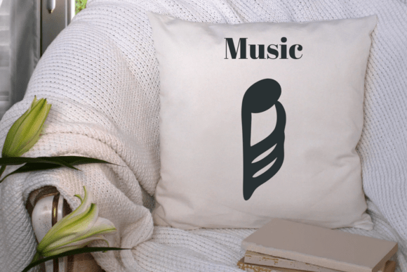 Music Doodle Font PNG with transparent background - Preview 6