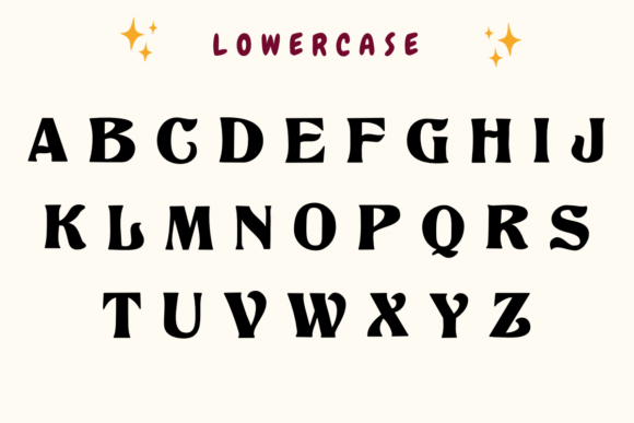 Party Hat Font PNG with transparent background - Preview 2