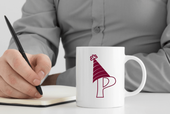Party Hat Font PNG with transparent background - Preview 4