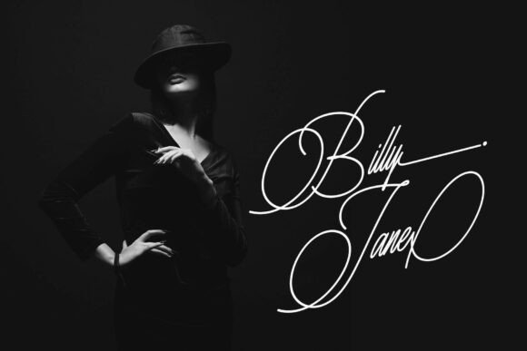 Risemotion Signature Font PNG with transparent background - Preview 3