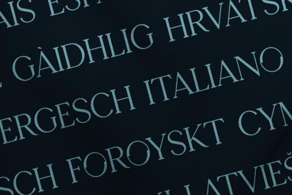 Seafont Font PNG with transparent background - Preview 2