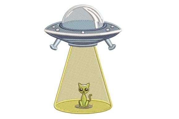 UFO Abduction Cat