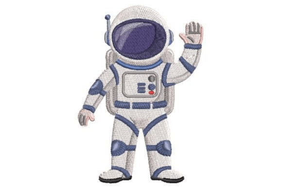 Waving Astronaut