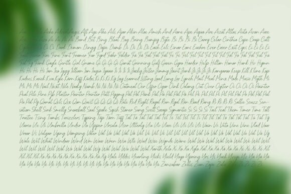 Andara Font - Preview 3