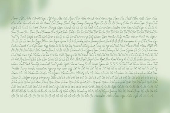 Andara Font - Preview 5