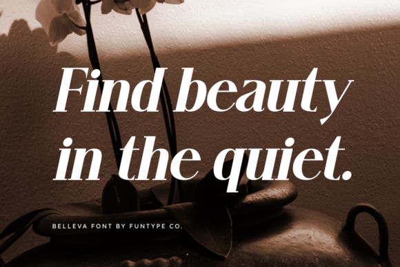 Belleva Font - Preview 3