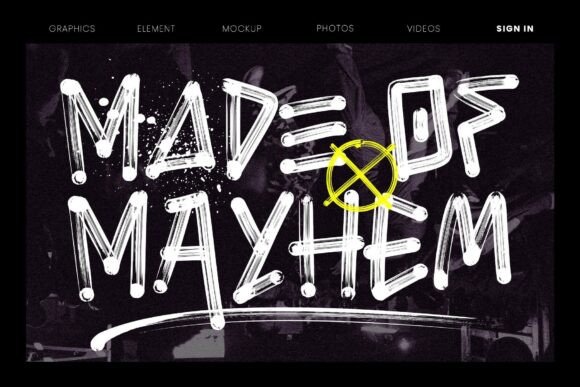 Brosnoirs Font - Preview 2