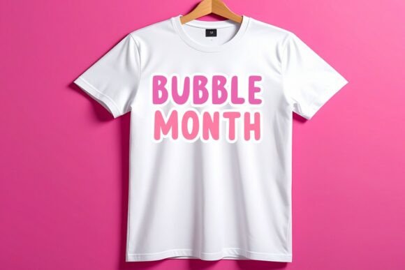 Bubble Month Font - Preview 2