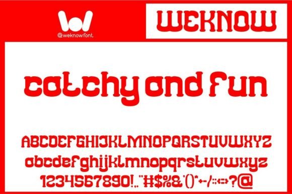 Classic Cartoon Font - Preview 2