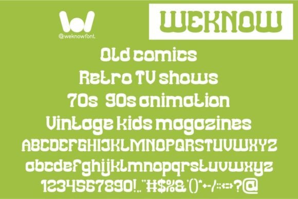 Classic Cartoon Font - Preview 3