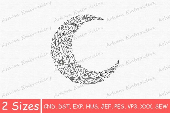Crescent Flower Moon