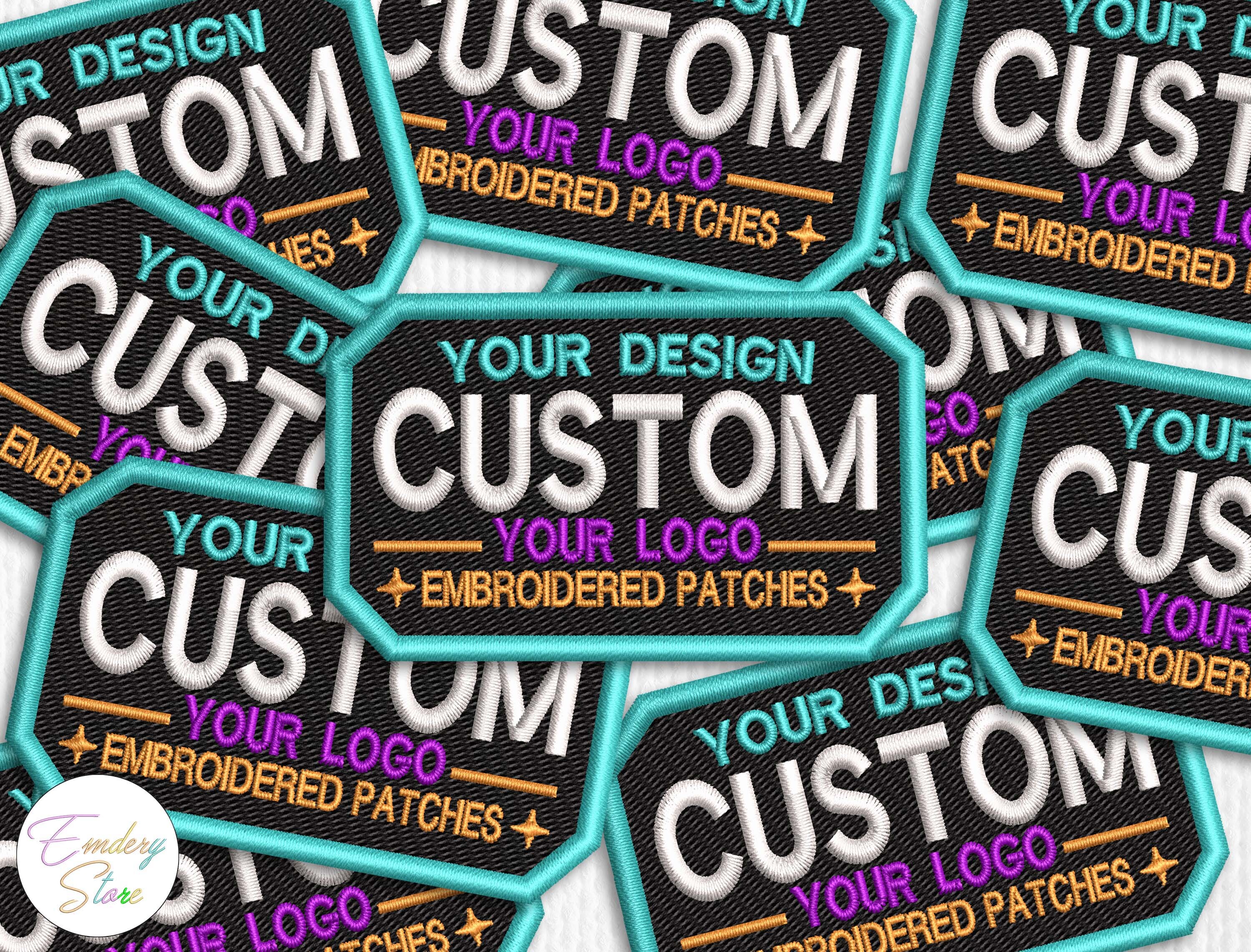 Custom Logo Embroidered Patch Design