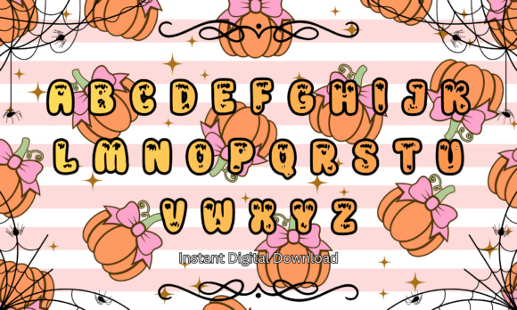 Cute Spooky Font - Preview 1