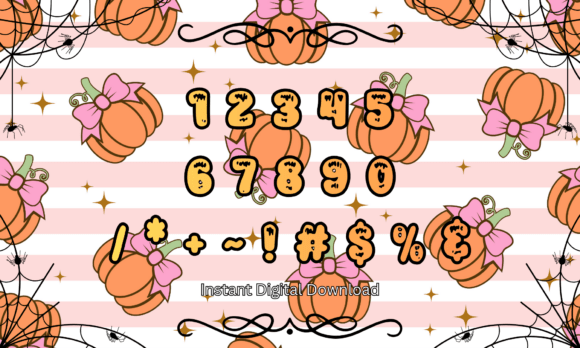 Cute Spooky Font - Preview 2