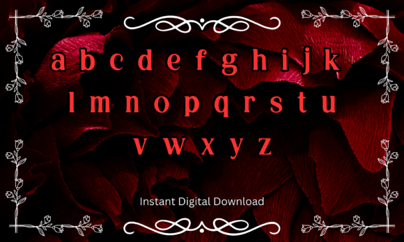 Dark Romance Font - Preview 2