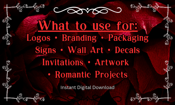 Dark Romance Font - Preview 4