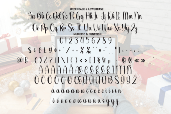 Digital Christmas Font - Preview 6
