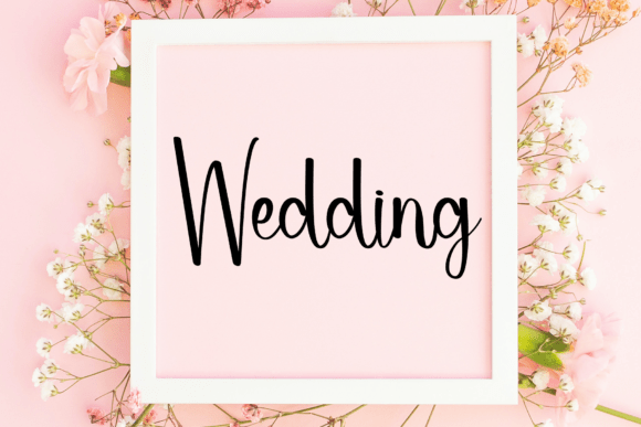 February Valentine Font - Preview 2