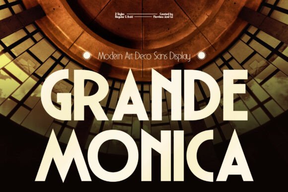 Grande Monica Sans Serif Font By Flawless And Co