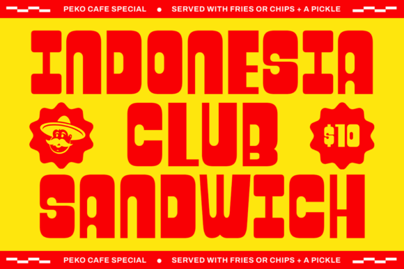 Kelpon Font PNG with transparent background - Preview 6