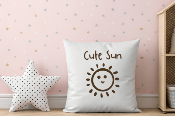 Line Art Drawing Font PNG with transparent background - Preview 5
