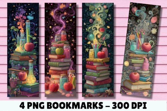 Magic Potion School Supply Bookmark PNG