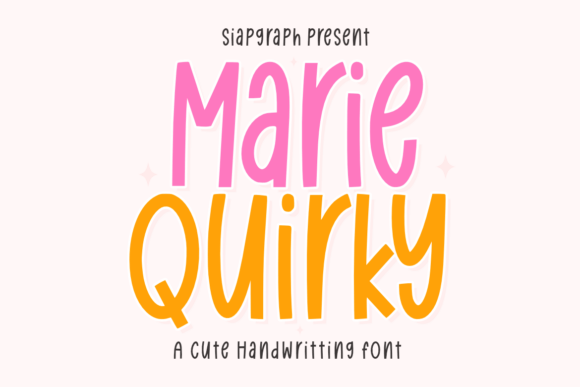 Marie Quirky Fonts