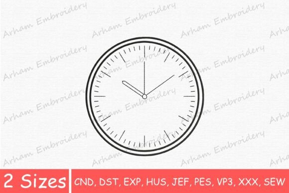 Modern Round Wall Clock