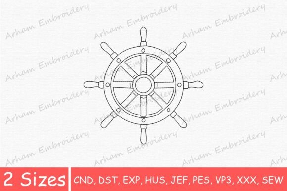 Nautical Ship Wheel