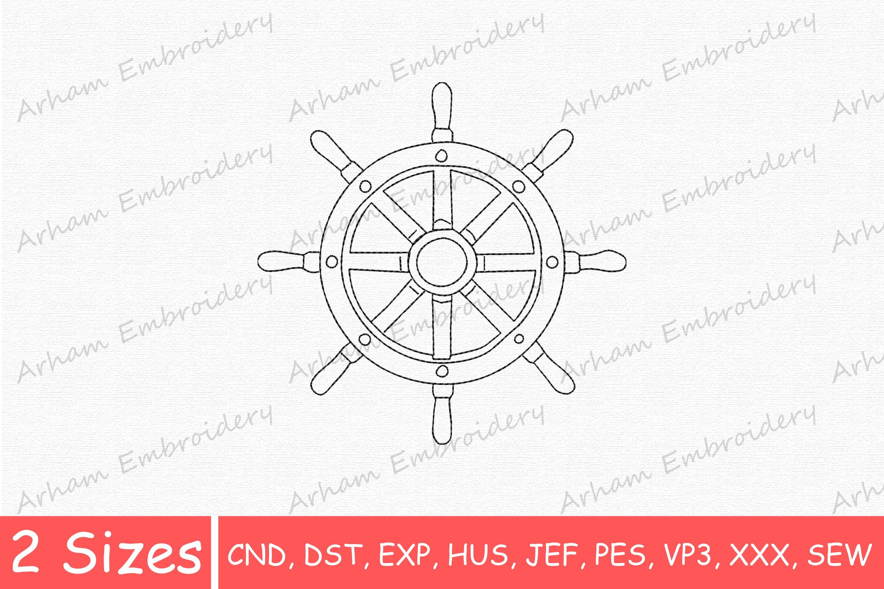 Nautical Ship Wheel