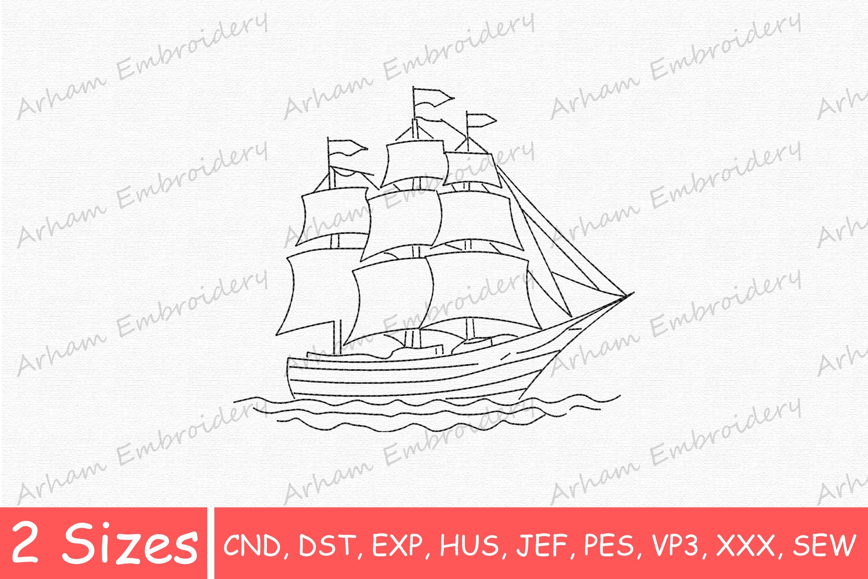 Ocean Sailing Ship
