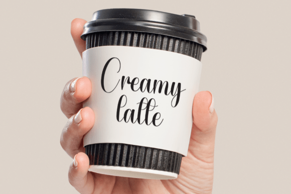 Pumpkin Embroidery Font PNG with transparent background - Preview 3