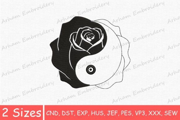 Rose Yin Yang