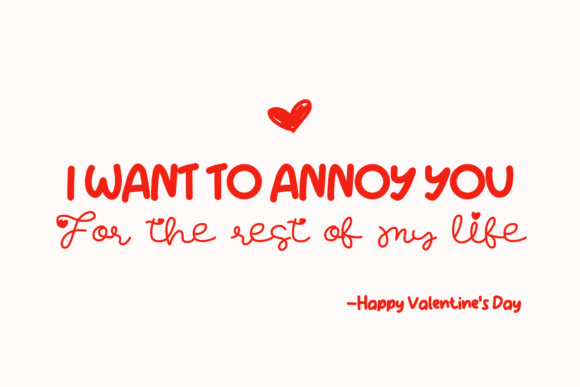 Royal Valentine Font PNG with transparent background - Preview 3