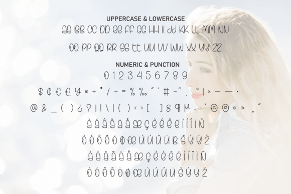 Shining Beauty Font font preview - 6