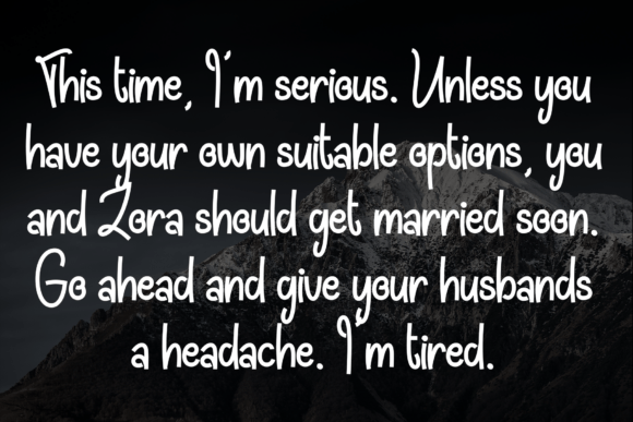 Black Lemonade Font - Preview 5