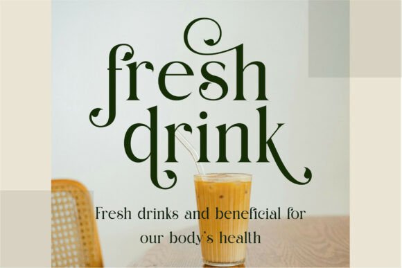 Blade Frond Font - Preview 2