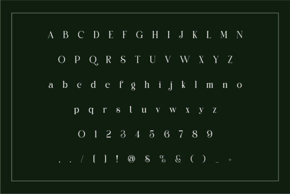 Blade Frond Font - Preview 3