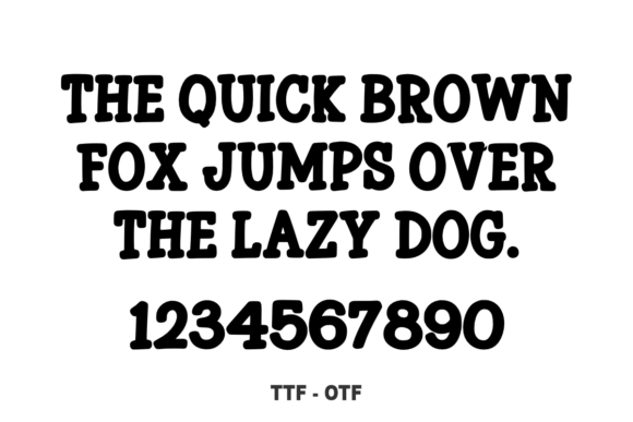 Bold Classic Font - Preview 3