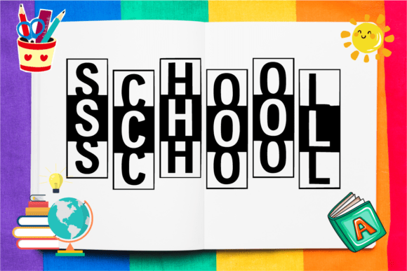 Box Book Font - Preview 1