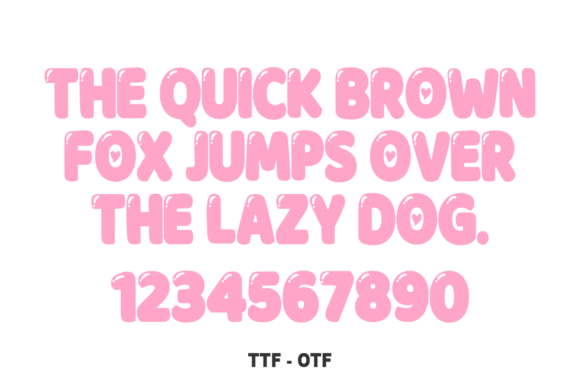 Bubble Lovers Font - Preview 3