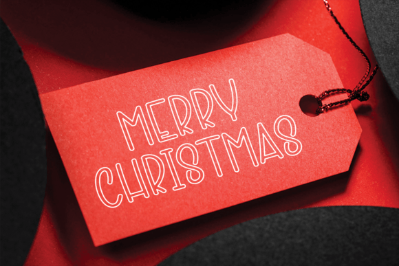 City Winter Font PNG with transparent background - Preview 4